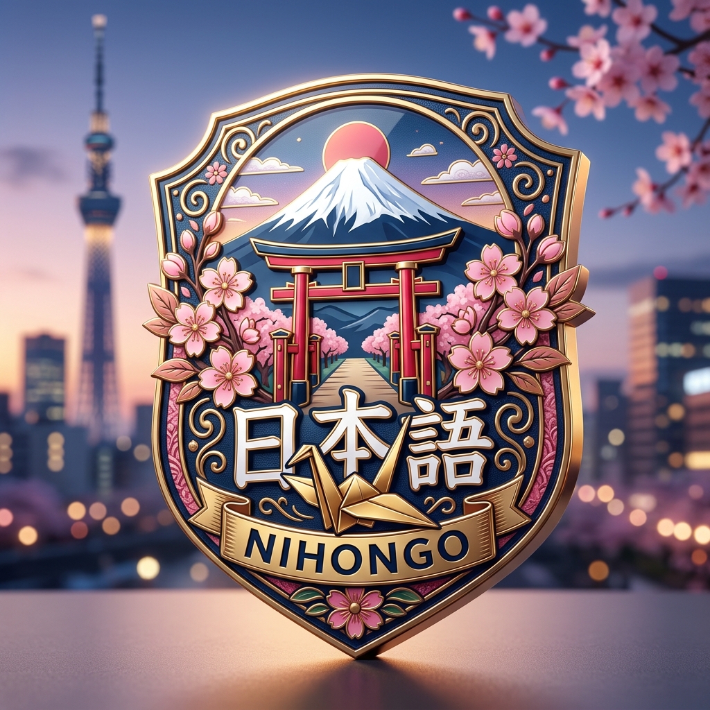 Japanese badge
